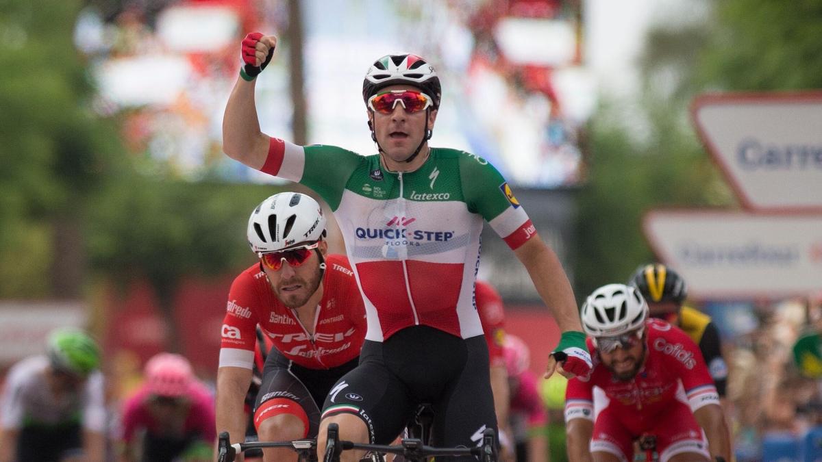 Giacomo Nizzolo at Giro d'Italia